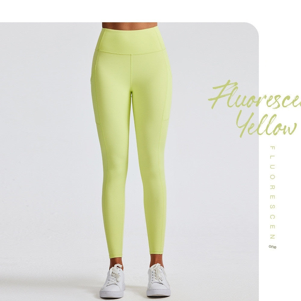 Women's Fashion High Waist Abdominal-shaping Slimming Leggings