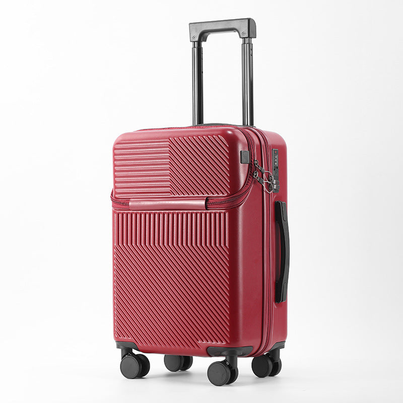 US Multi-functional Front Fastening Luggage Large Capacity