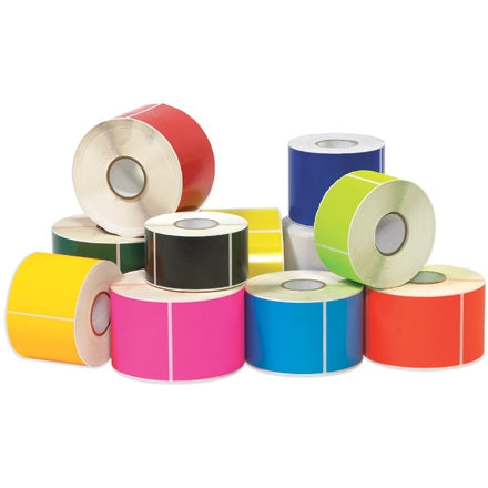 Tape Logic DL637M 3 x 9 in. Purple Inventory Rectangle Labels - Roll o