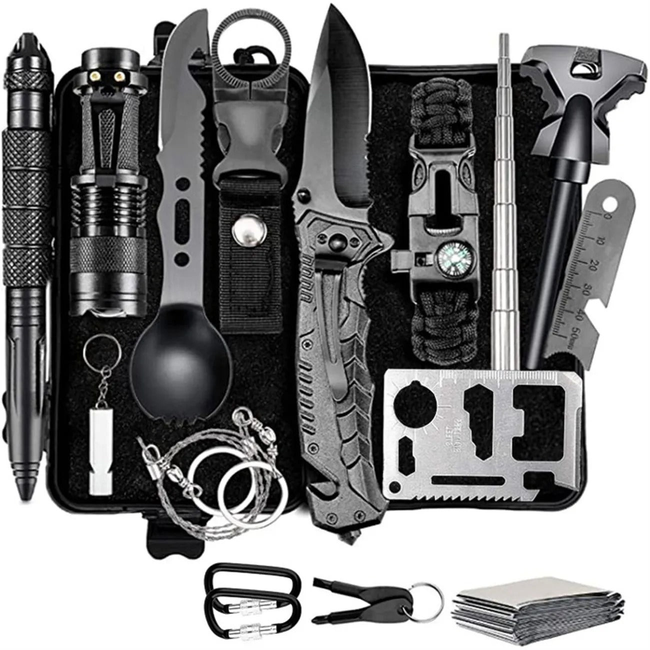 Outdoor Survival Kit Wilderness Survival Tool Set