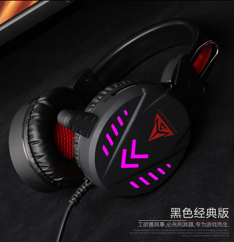 Gaming Headset With Microphone And Heavy Bass